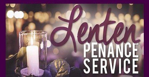 Lenten Penance Service | Sacred Heart Catholic Church